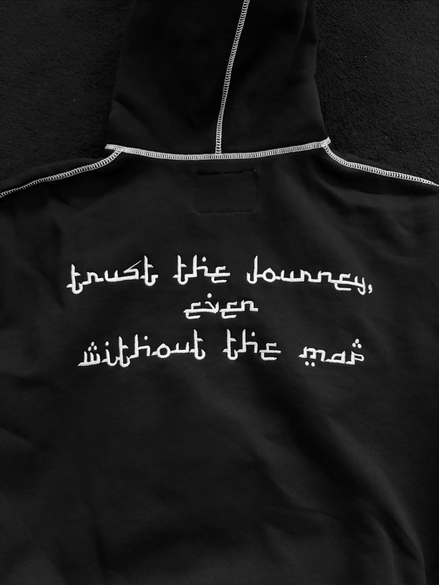 The Outlined Path (Black)