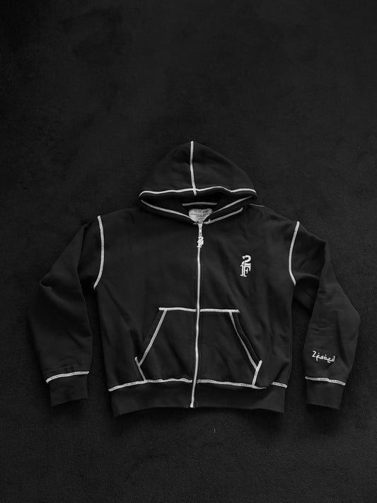 The Outlined Path (Black)