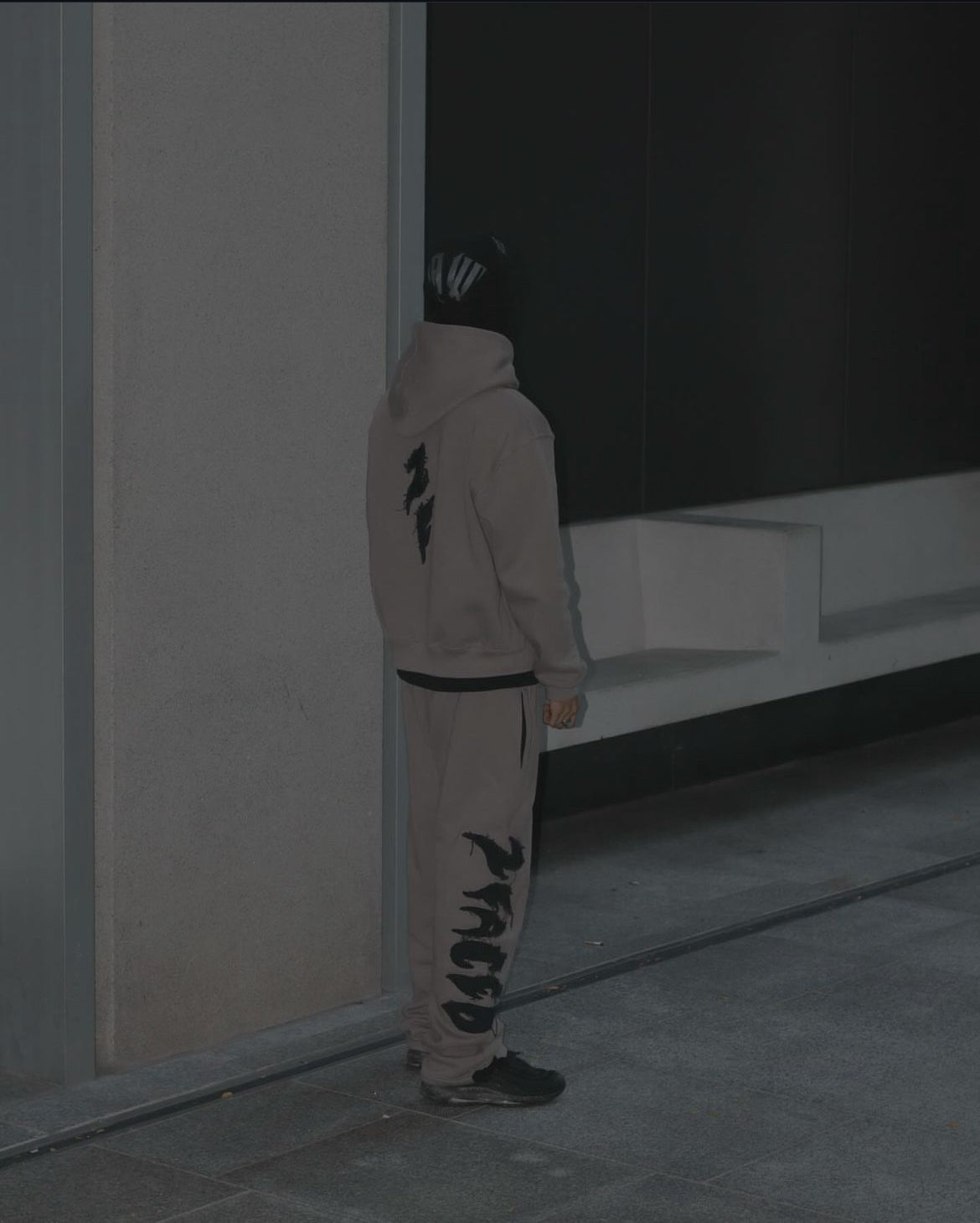 Distressed Tracksuit (Stone)